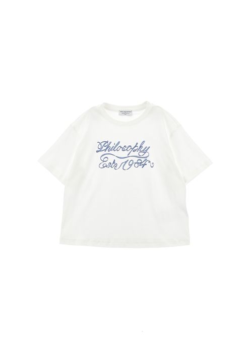 T-shirt, bambina, logata.